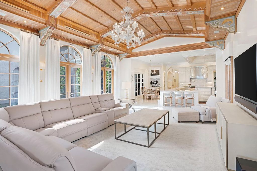 Built in 2010, this 1.61-acre estate features 150 feet +/- of both Ocean and Intracoastal frontage. With 9 bedrooms, 14 bathrooms, and 13,349 square feet of meticulously designed living space, this residence is a masterpiece of sophistication.