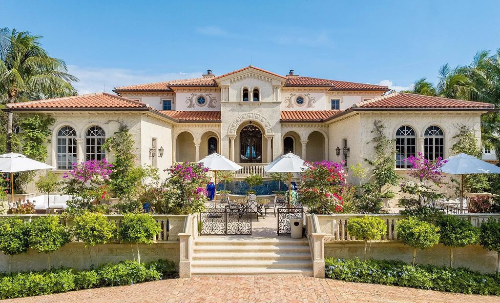 Built in 2010, this 1.61-acre estate features 150 feet +/- of both Ocean and Intracoastal frontage. With 9 bedrooms, 14 bathrooms, and 13,349 square feet of meticulously designed living space, this residence is a masterpiece of sophistication.