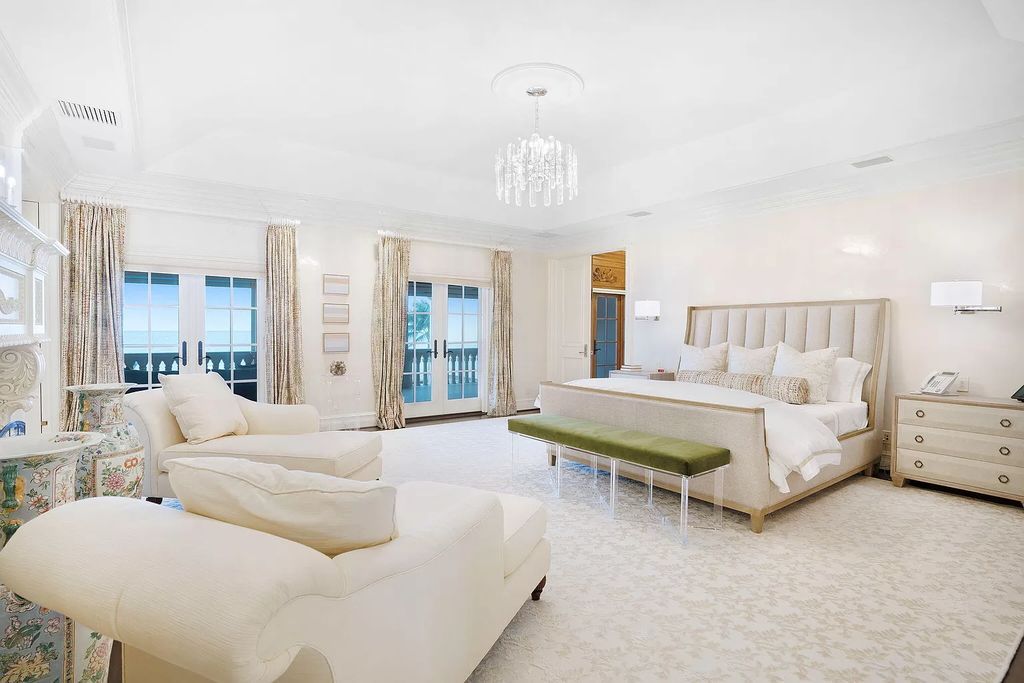 Built in 2010, this 1.61-acre estate features 150 feet +/- of both Ocean and Intracoastal frontage. With 9 bedrooms, 14 bathrooms, and 13,349 square feet of meticulously designed living space, this residence is a masterpiece of sophistication.