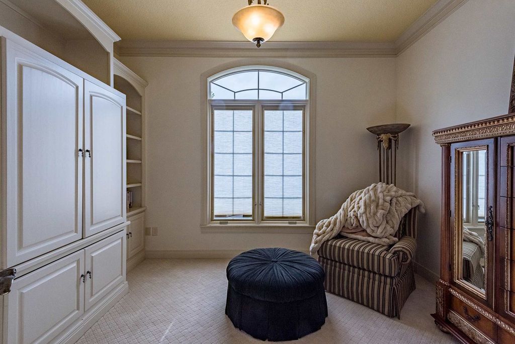 15718 Viberg Road Home in Leo, Indiana. Explore this elegant estate nestled on 11 manicured acres in Leo, IN. With over 11,000 square feet of living space, Venetian plaster walls, hand-scraped wood floors, and custom features throughout, this home offers the ultimate retreat.
