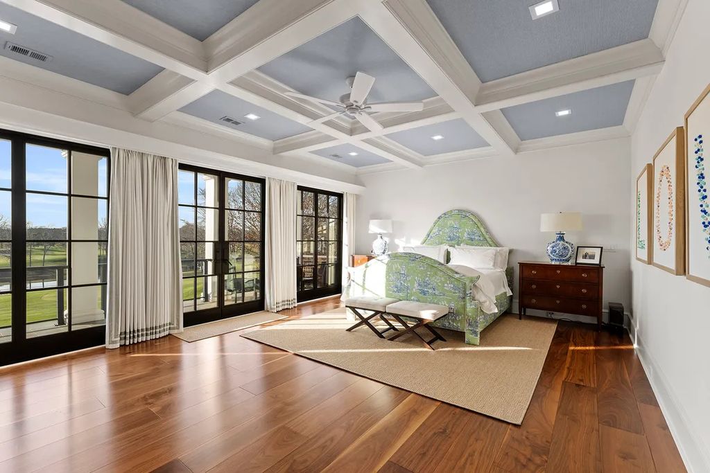 7214 Baltusrol Lane Home in Charlotte, North Carolina. Discover unparalleled luxury living at "Satisfaction In Charlotte," a meticulously renovated estate offering breathtaking views of Quail Hollow's premier golf course. This turn-key home boasts top-to-bottom renovations by Peters Custom Homes, including a culinary masterpiece kitchen, indulgent primary suite with private balcony, and seamless indoor-outdoor living spaces perfect for entertaining.