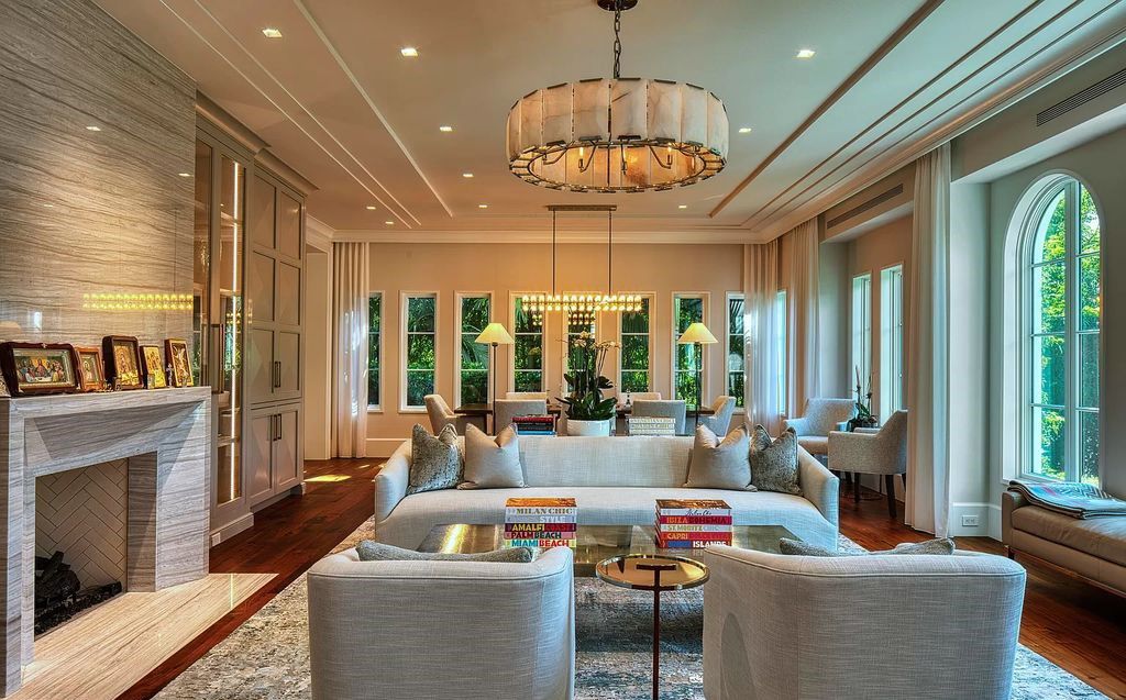 Discover luxury living at 323 Chilean Avenue, an impeccably re-imagined masterpiece in the tranquil heart of Palm Beach Town.