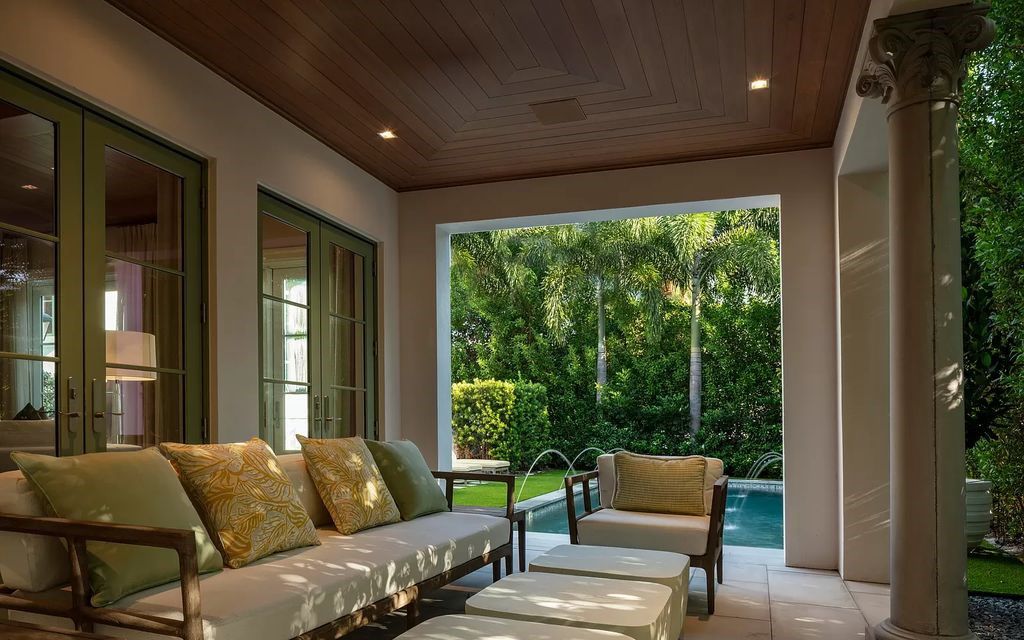 Discover luxury living at 323 Chilean Avenue, an impeccably re-imagined masterpiece in the tranquil heart of Palm Beach Town.