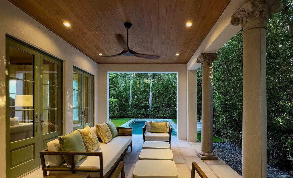 Discover luxury living at 323 Chilean Avenue, an impeccably re-imagined masterpiece in the tranquil heart of Palm Beach Town.