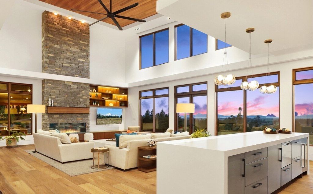 A Contemporary Masterpiece with Breathtaking Bay and Islands Panoramas Priced at 6.495 Million in Washington 18