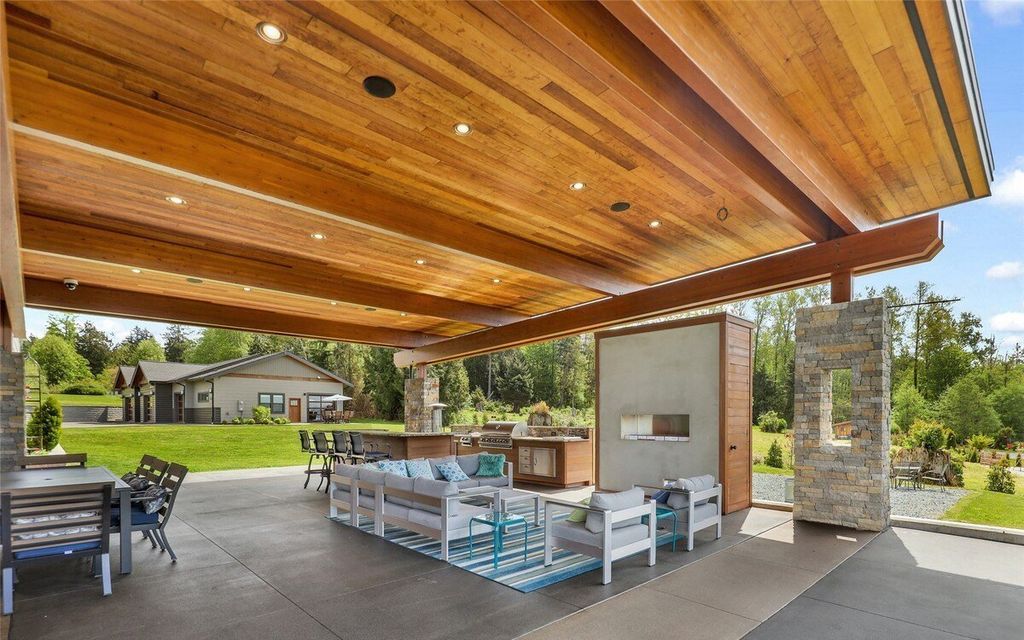 A Contemporary Masterpiece with Breathtaking Bay and Islands Panoramas Priced at 6.495 Million in Washington 26