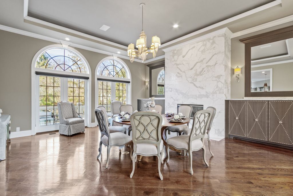 Lakeside Luxury Indiana Estate Boasting Grand Double Height Foyer Offered at 2499999 11