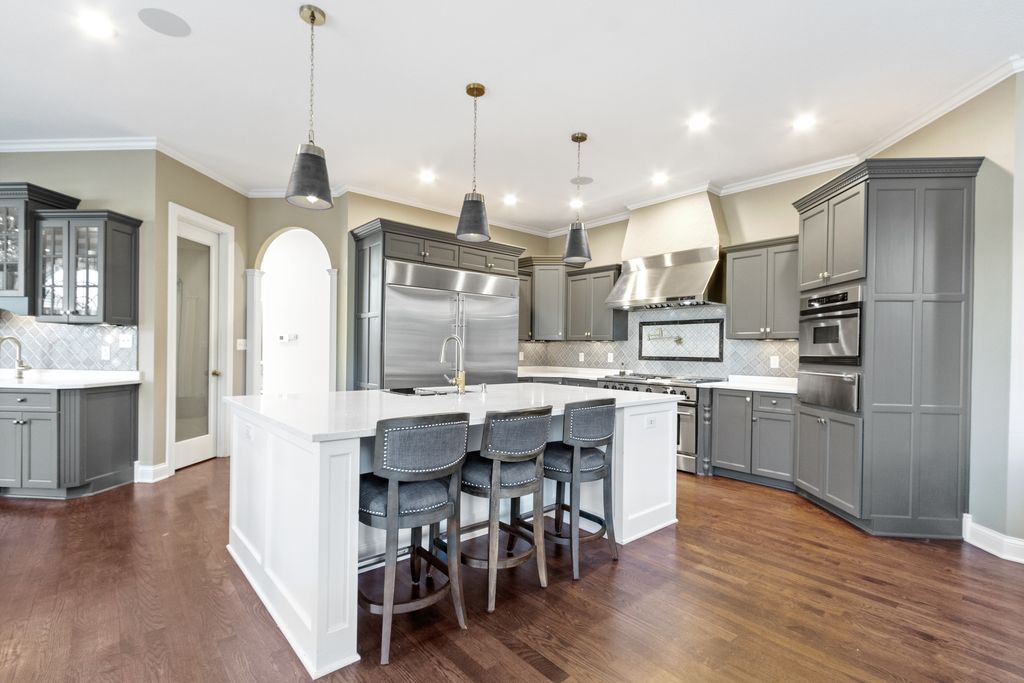 Lakeside Luxury Indiana Estate Boasting Grand Double Height Foyer Offered at 2499999 16