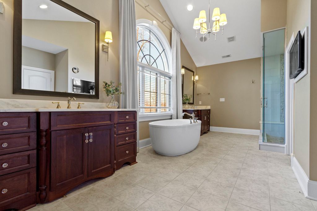 Lakeside Luxury Indiana Estate Boasting Grand Double Height Foyer Offered at 2499999 29