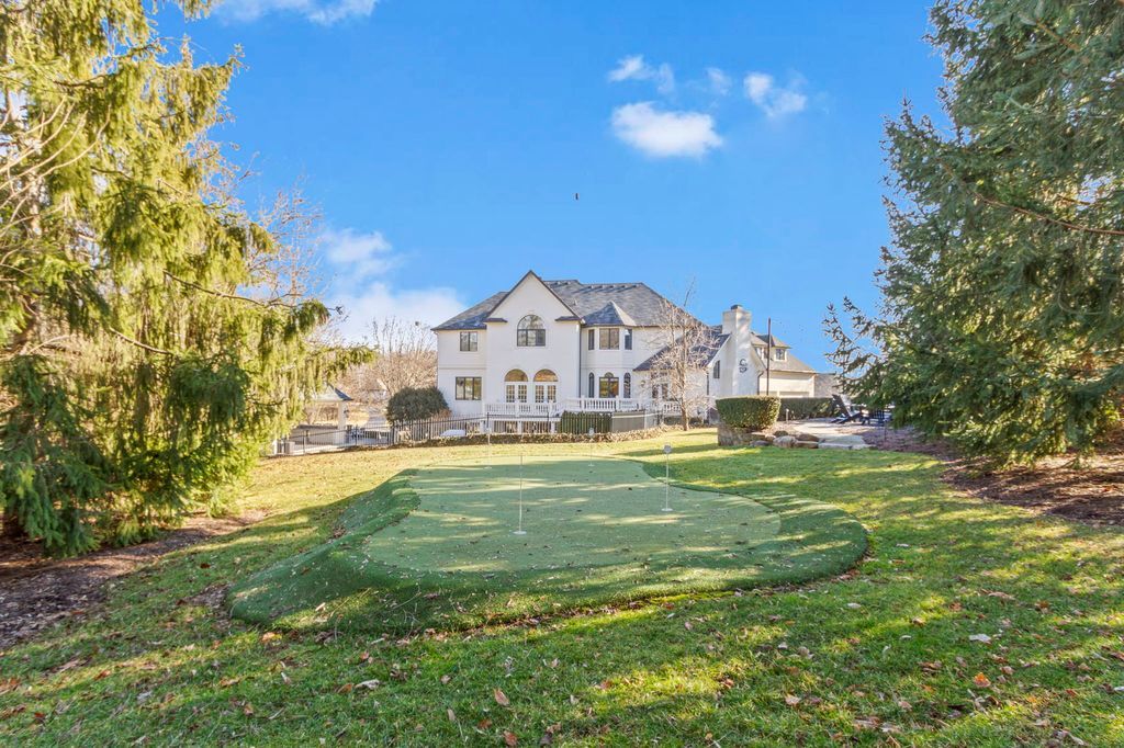Lakeside Luxury Indiana Estate Boasting Grand Double Height Foyer Offered at 2499999 49
