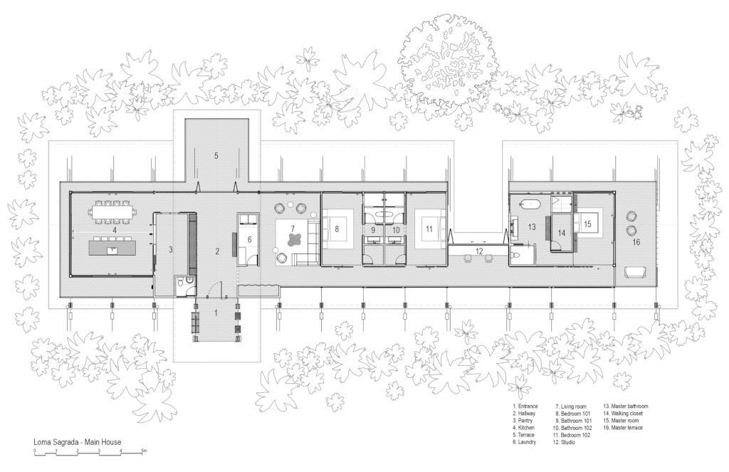 Loma Sagrada house peaceful oasis by Salagnac Arquitectos 20