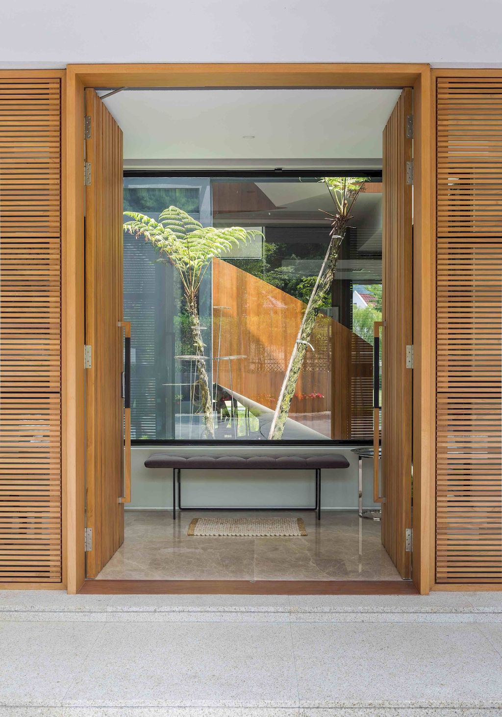 Meru House Offers Sustainable Living by A3 Projects