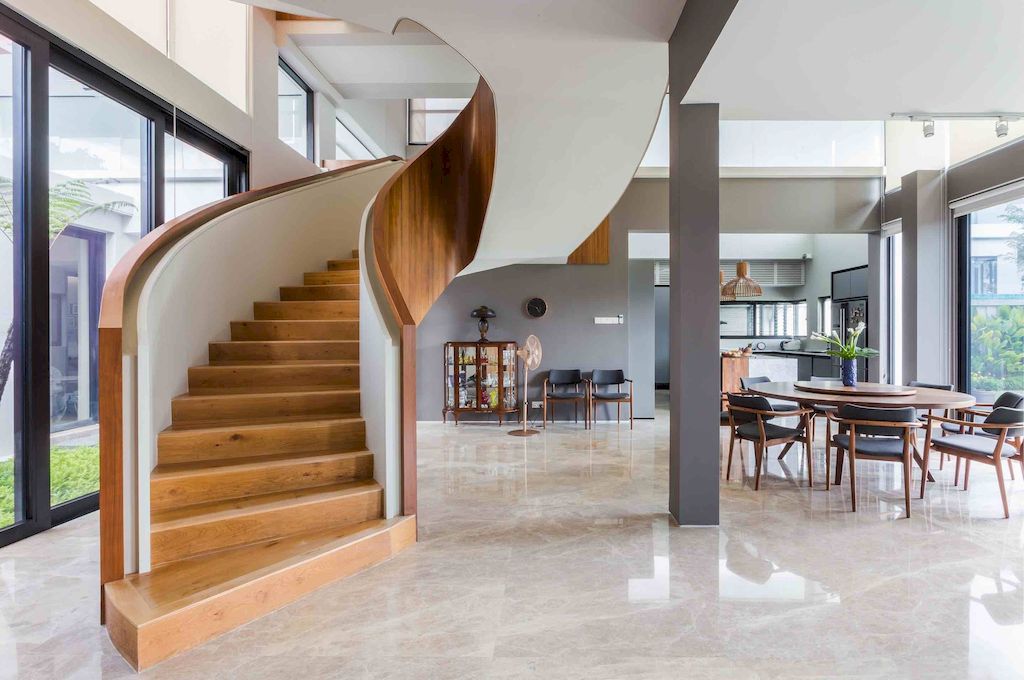 Meru House Offers Sustainable Living by A3 Projects