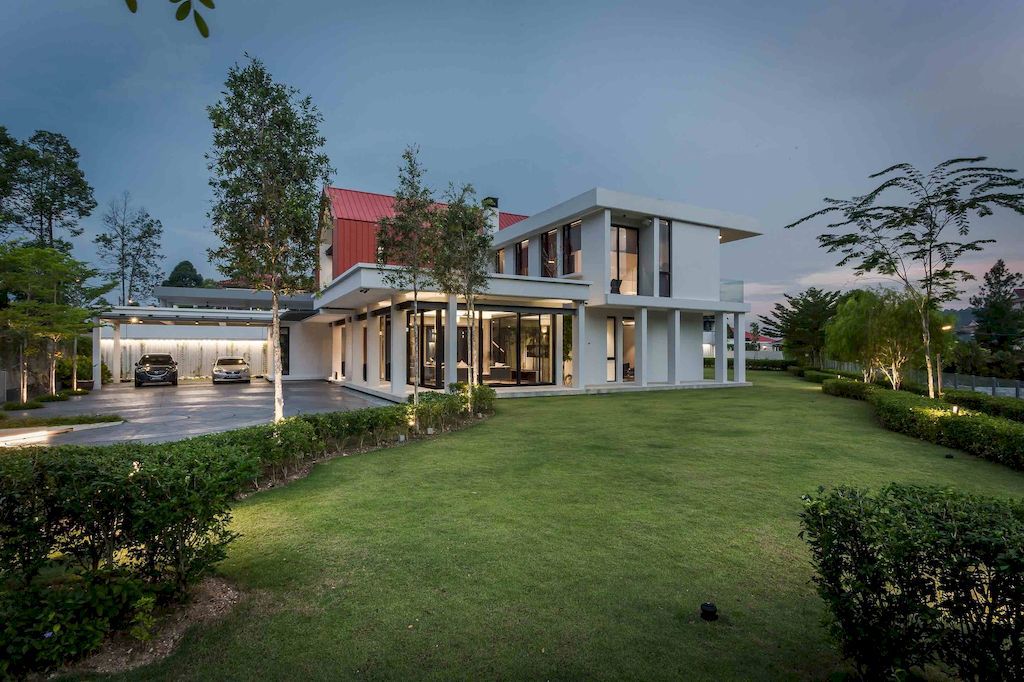 Meru House Offers Sustainable Living by A3 Projects