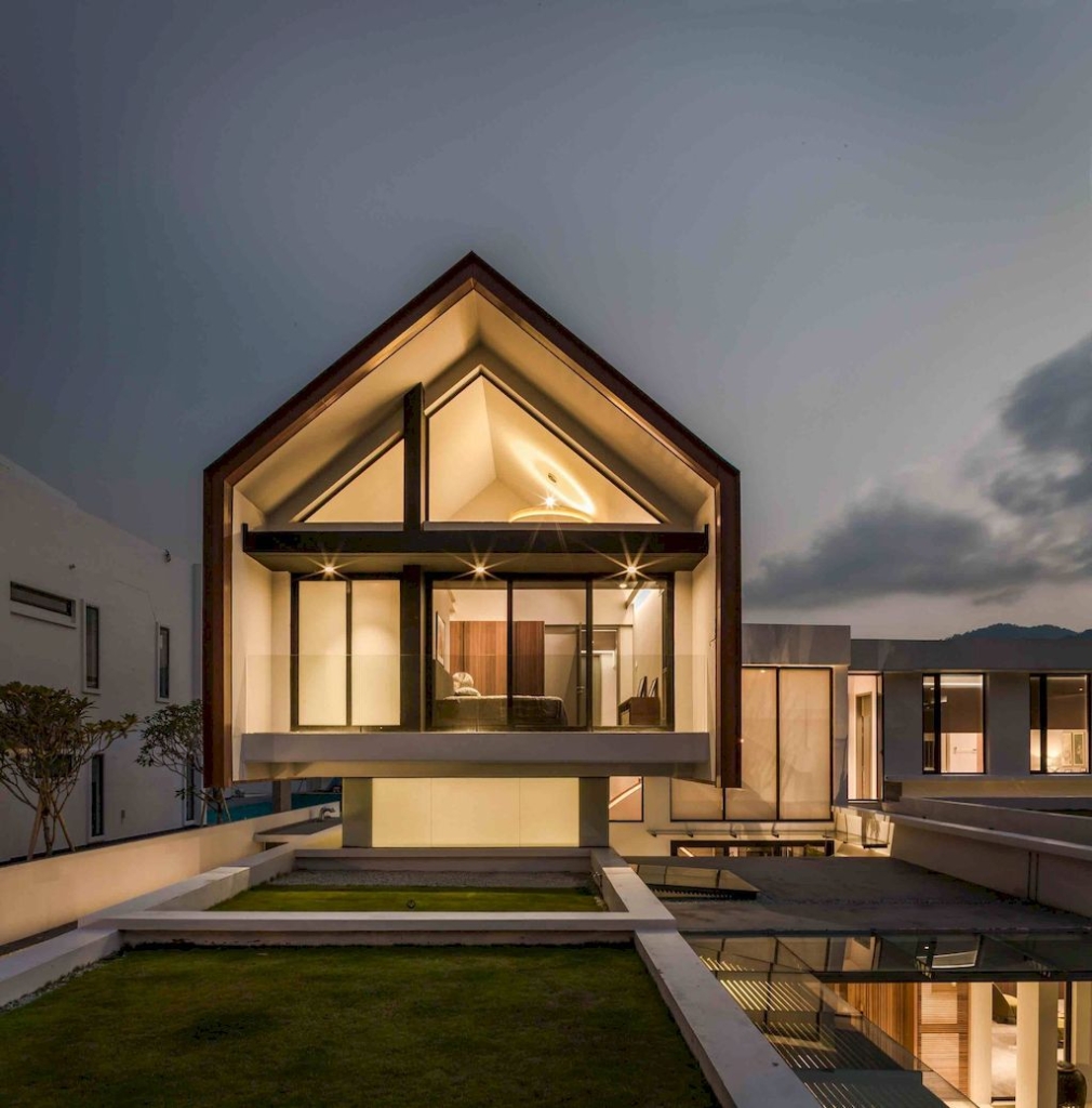 Meru House Offers Sustainable Living by A3 Projects