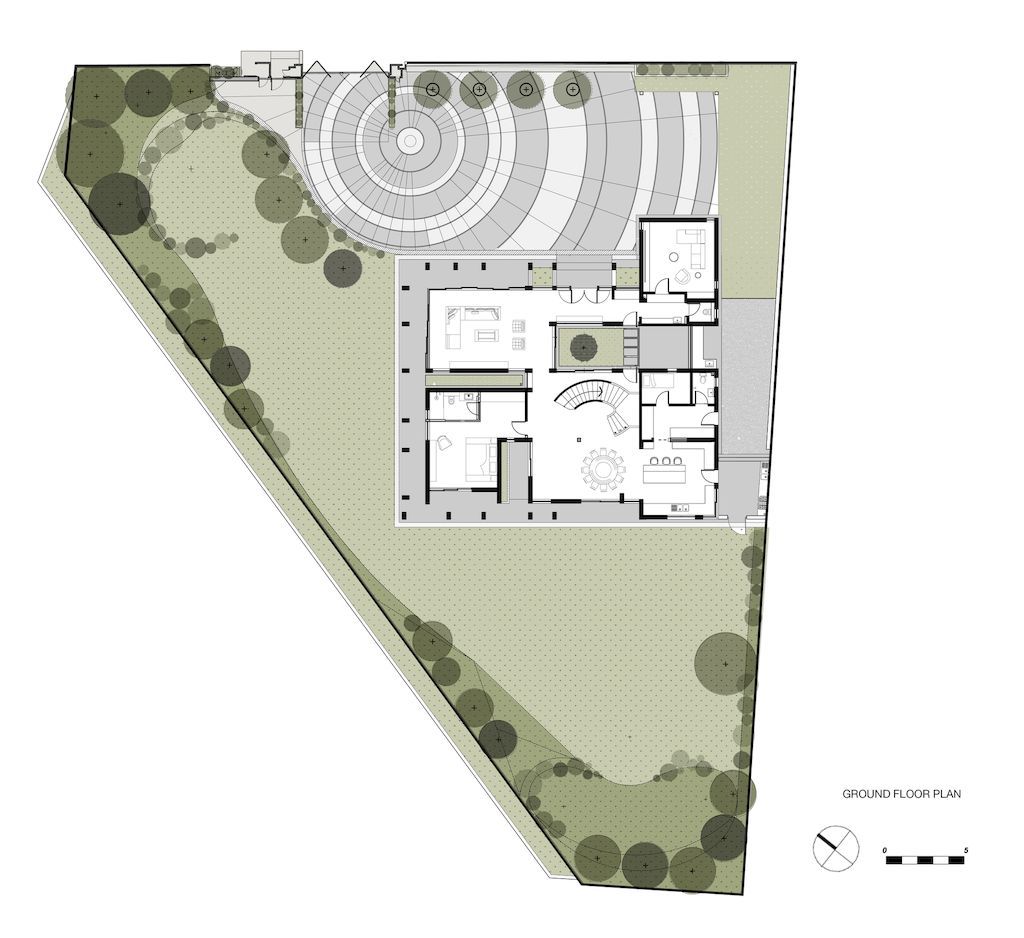 Meru House Offers Sustainable Living by A3 Projects