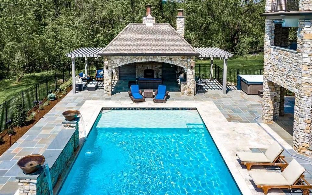 Pennsylvania Residence Where Luxury Meets Functionality in a Seamless Blend Offered at 3.99 Million 53