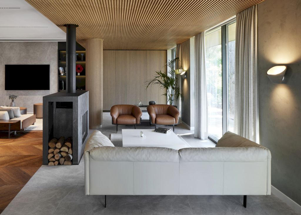 S House Fusion of Nature and Luxury by Ofisvesaire 15