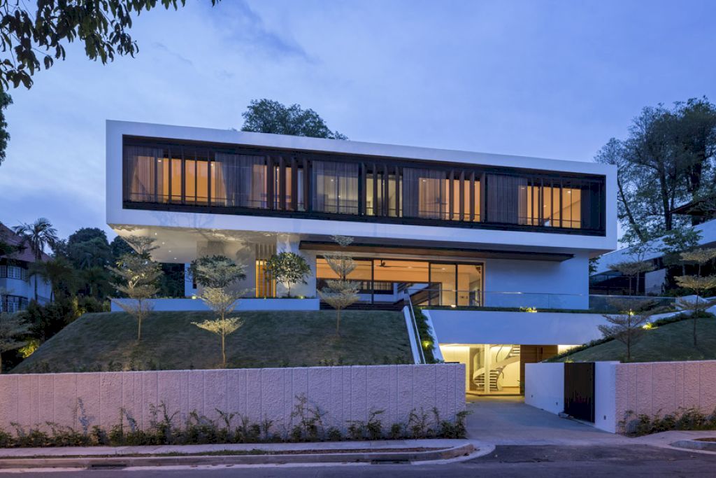 See Through House designed by Wallflower Architecture+Design