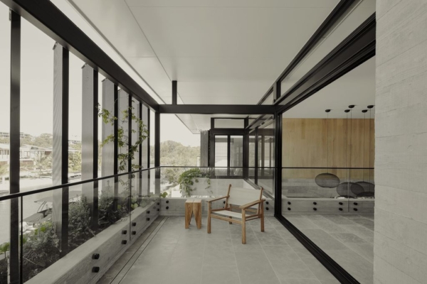 Picture of Sjøhavn House, A Riverfront Retreat by Lightbody Architects | Luxury Houses