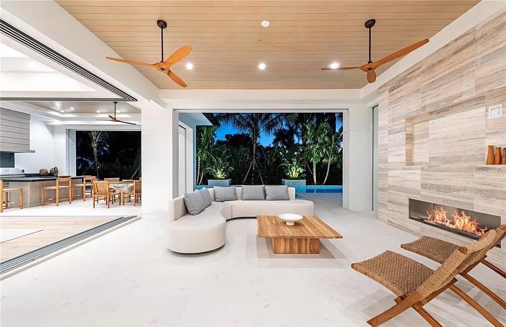 Welcome to 480 Spinnaker Dr, Naples, Florida – a newly constructed masterpiece designed by Falconer Jones, offering 6 bedrooms, 7 bathrooms, and 6,497 square feet of luxurious living space just blocks away from the Gulf of Mexico.