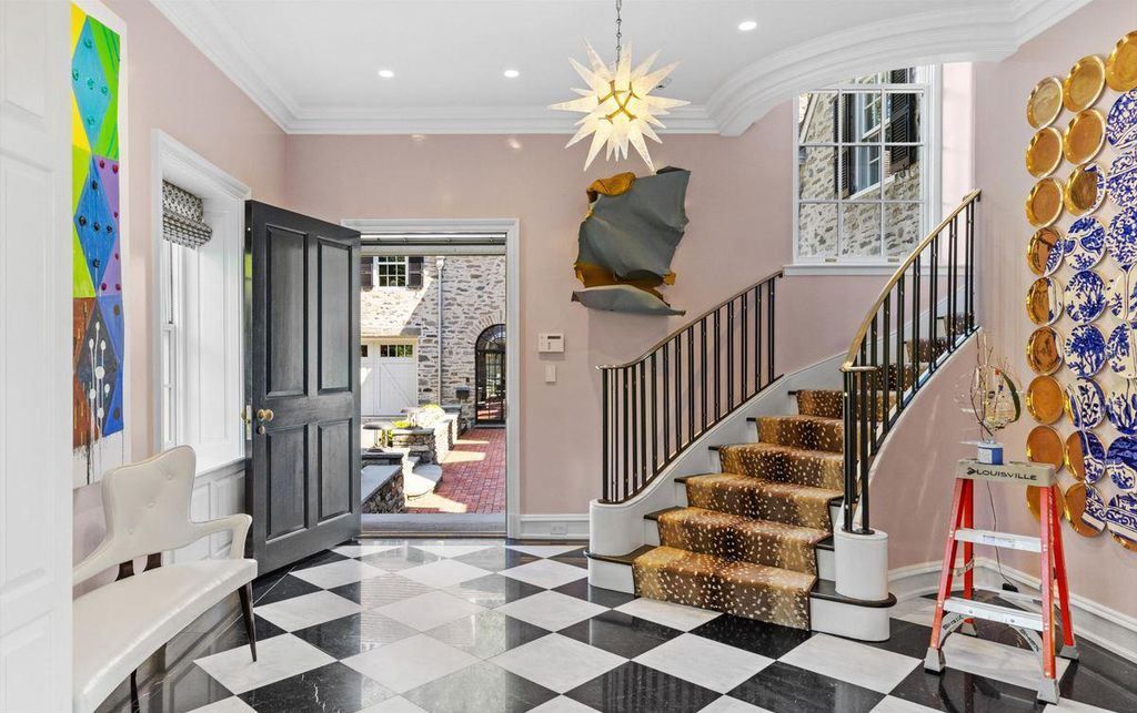 The 200 Year Legacy of Elegance and Innovation in Pennsylvanias Stone Home Offered at 8495 Million 21