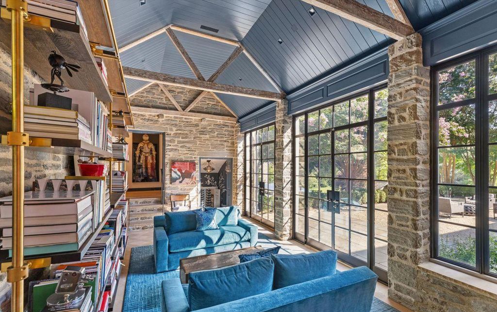The 200 Year Legacy of Elegance and Innovation in Pennsylvanias Stone Home Offered at 8495 Million 28