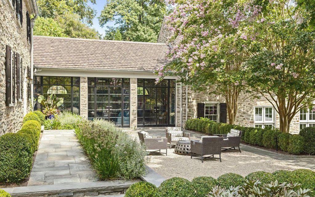 The 200 Year Legacy of Elegance and Innovation in Pennsylvanias Stone Home Offered at 8495 Million 30