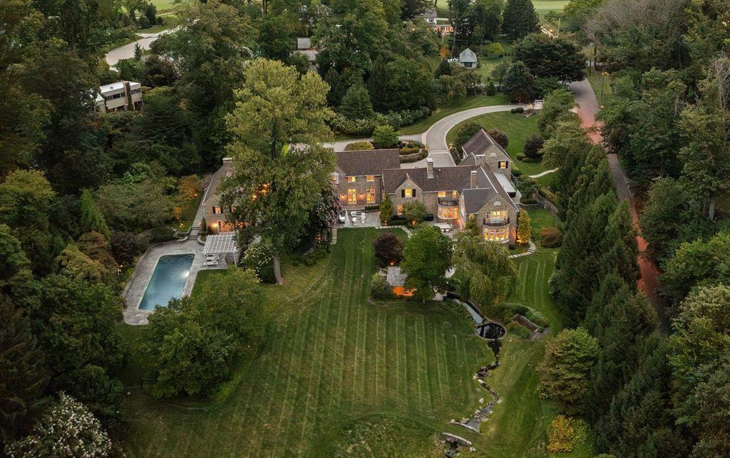 The 200 Year Legacy of Elegance and Innovation in Pennsylvanias Stone Home Offered at 8495 Million 49