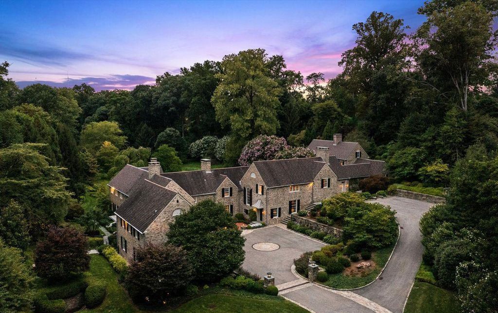 The 200 Year Legacy of Elegance and Innovation in Pennsylvanias Stone Home Offered at 8495 Million 50