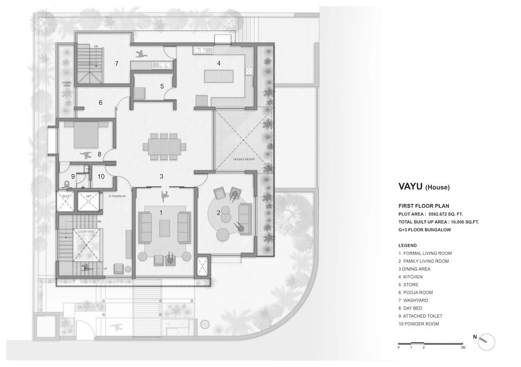 VAYU House tradition and innovation by The Grid Architects 17