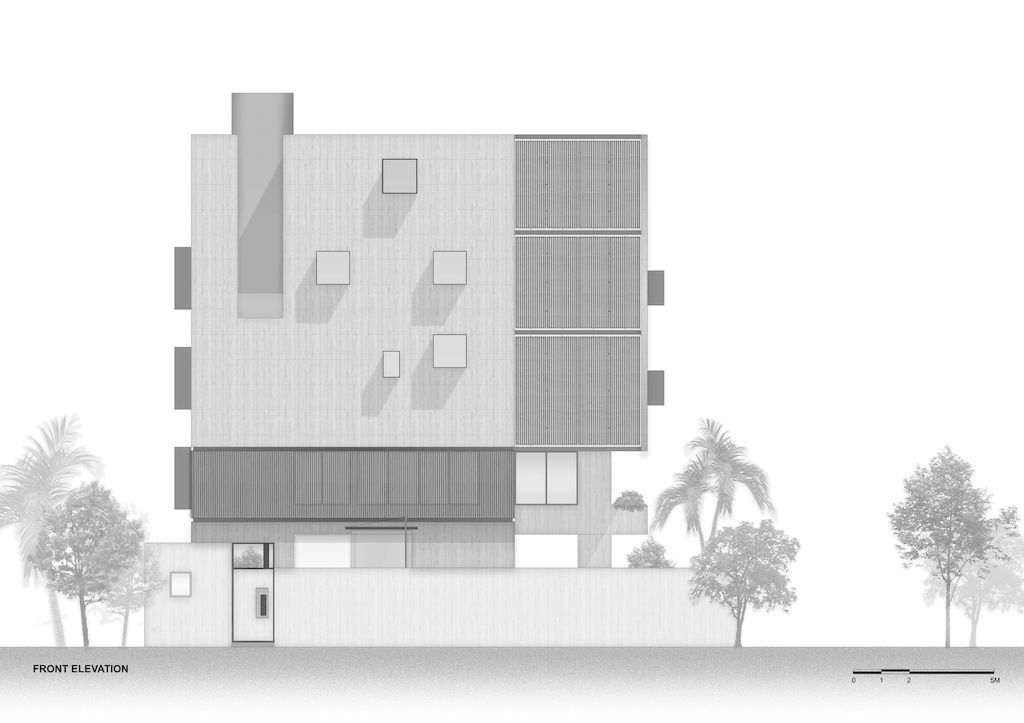 VAYU House, tradition and innovation by The Grid Architects