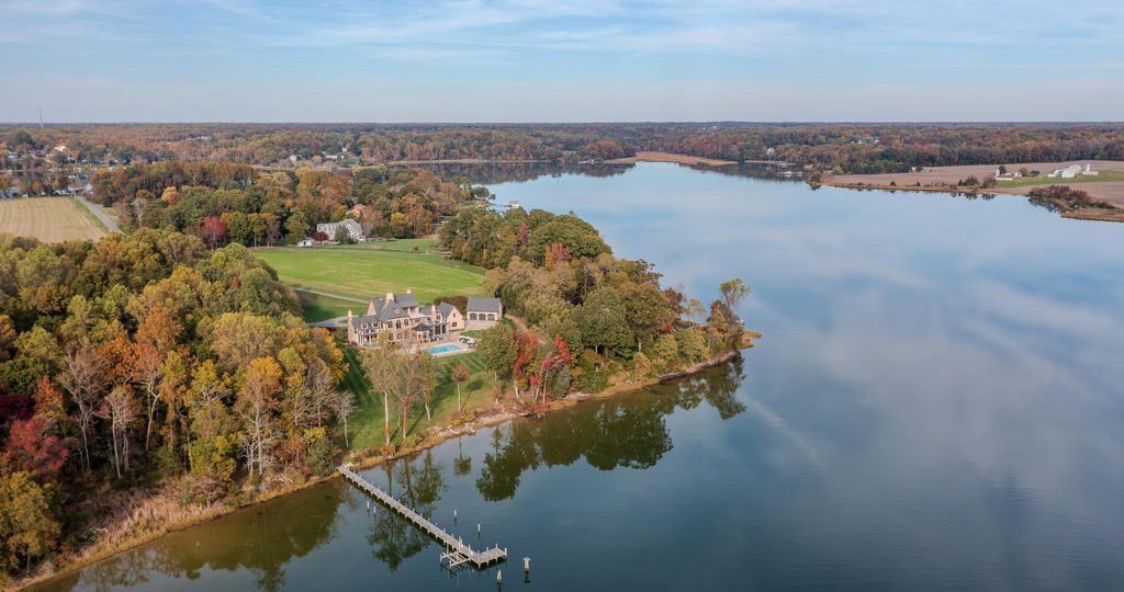 Waterfront Oasis A Spectacular Four Level Estate in Maryland Offered at 6.5 Million 43