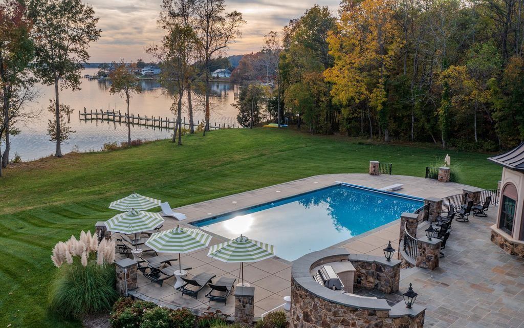 Waterfront Oasis A Spectacular Four Level Estate in Maryland Offered at 6.5 Million 56