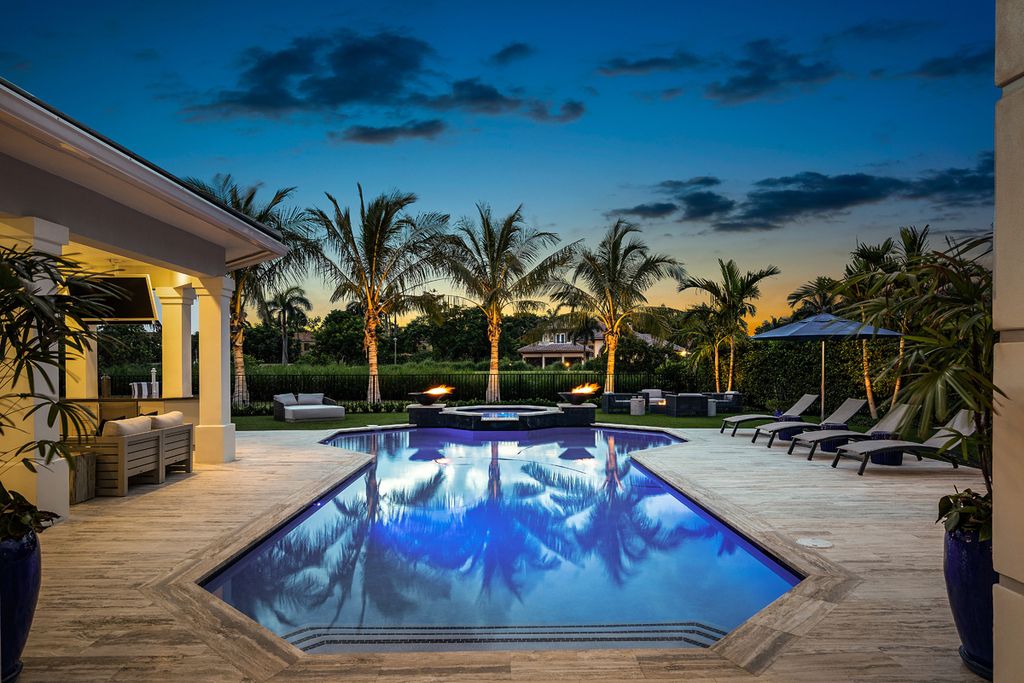 311 Fan Palm Road Home in Boca Raton, Florida. Discover contemporary elegance in this 5-bedroom golf course home at 311 Fan Palm Road, meticulously renovated to showcase brand new construction. Located in the esteemed Royal Palm Yacht & Country Club.
