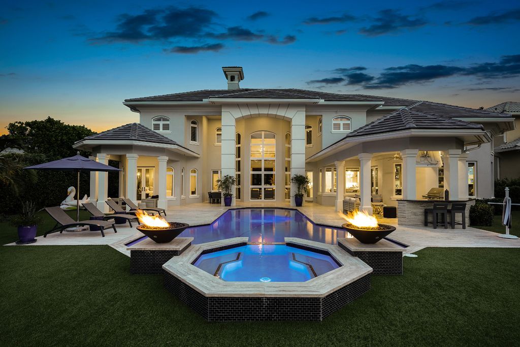 311 Fan Palm Road Home in Boca Raton, Florida. Discover contemporary elegance in this 5-bedroom golf course home at 311 Fan Palm Road, meticulously renovated to showcase brand new construction. Located in the esteemed Royal Palm Yacht & Country Club.