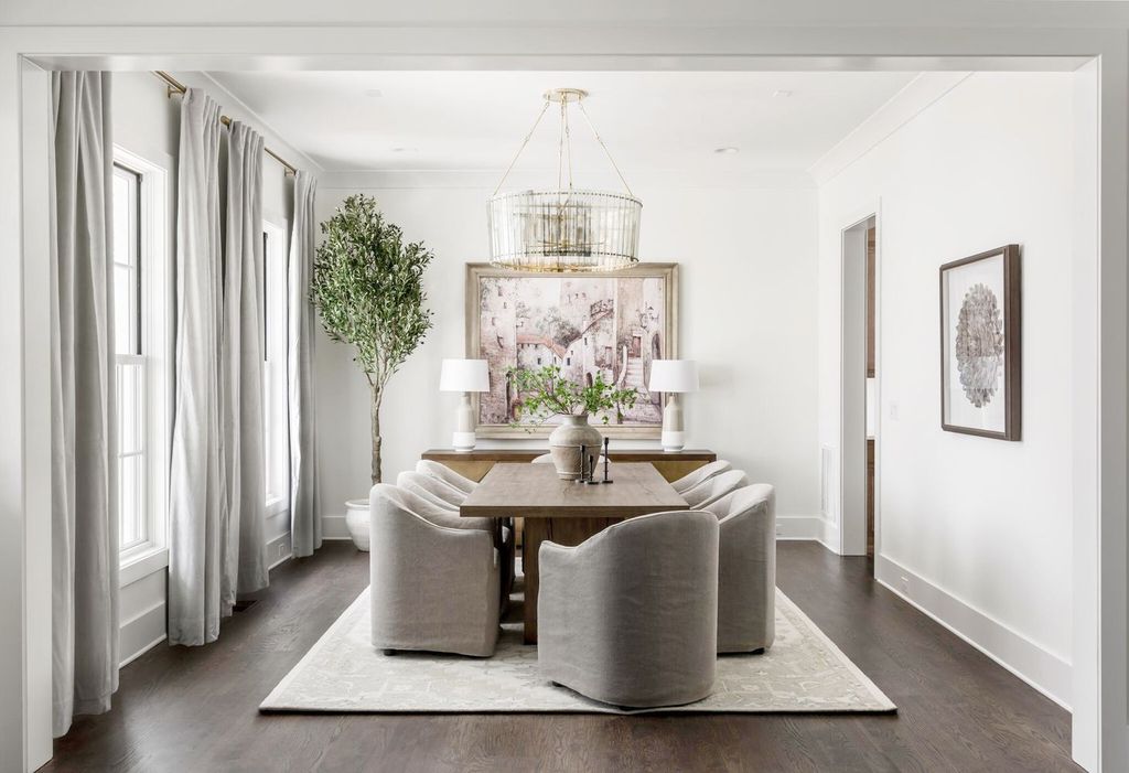 715 Greeley Drive Home in Nashville, Tennessee. Discover the epitome of refined luxury living in this meticulously crafted Southern Traditional home by Vintage South Development. Boasting 5 bedrooms, 5.5 bathrooms, and a wealth of functional spaces including a home gym and two rec rooms, this home seamlessly blends classic architecture with modern innovation. 