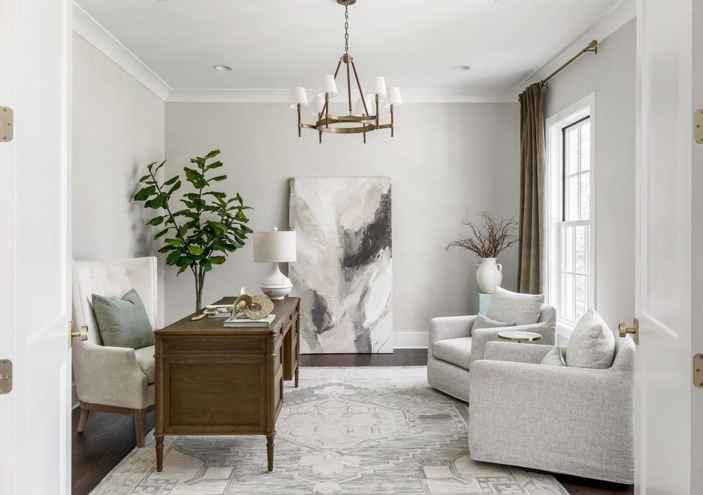 715 Greeley Drive Home in Nashville, Tennessee. Discover the epitome of refined luxury living in this meticulously crafted Southern Traditional home by Vintage South Development. Boasting 5 bedrooms, 5.5 bathrooms, and a wealth of functional spaces including a home gym and two rec rooms, this home seamlessly blends classic architecture with modern innovation. 