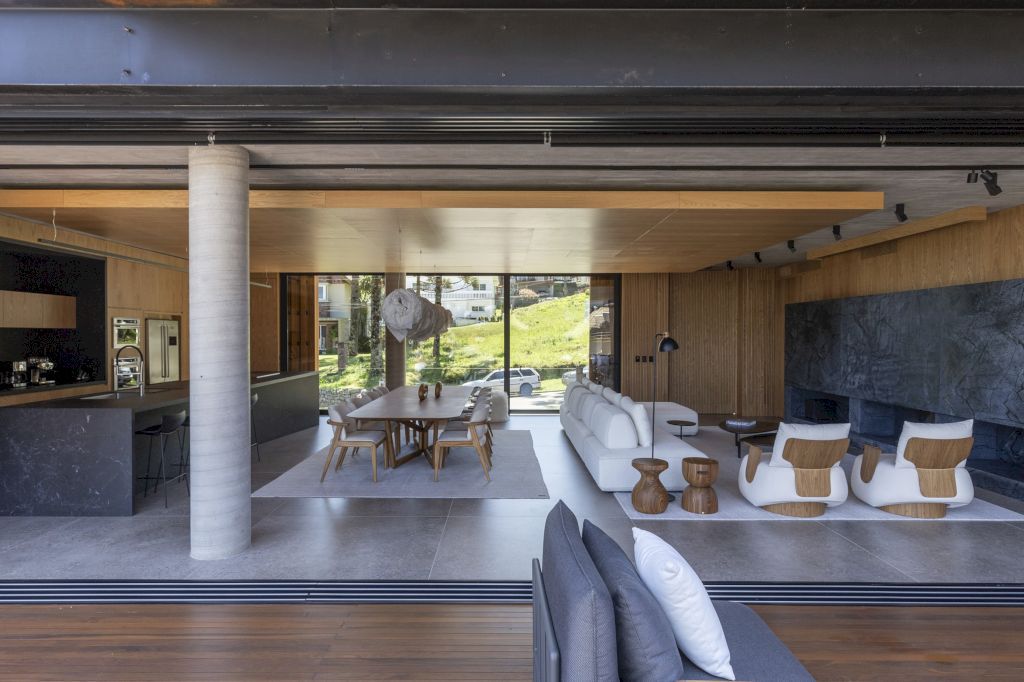 Casa K striking multi volume house by Mayresse Arquitetura 11