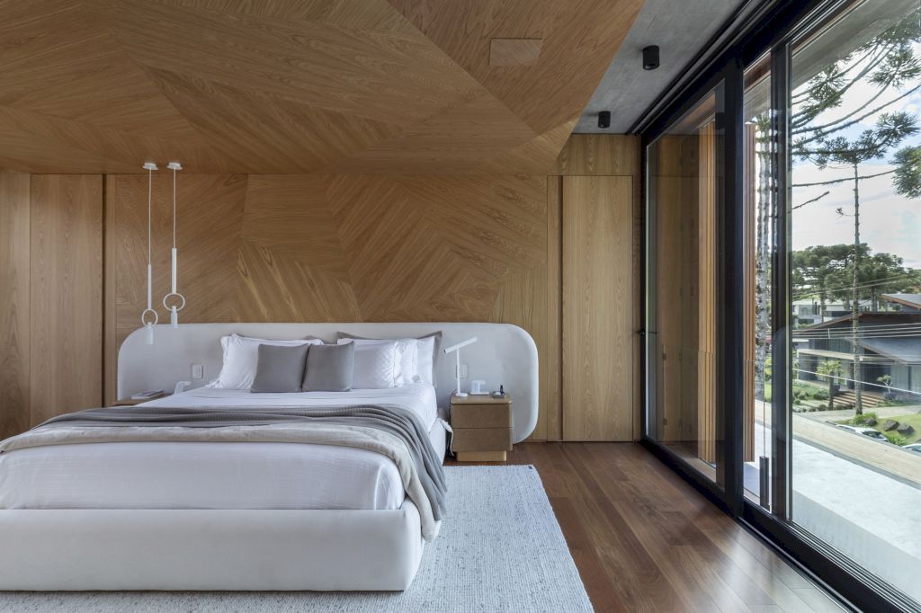 Casa K striking multi volume house by Mayresse Arquitetura 13