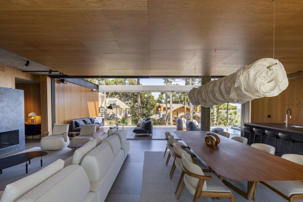 Casa K striking multi volume house by Mayresse Arquitetura 8