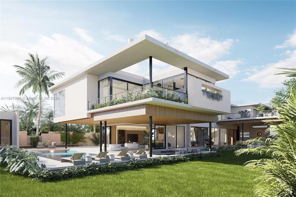 Discover The Grove on Park Oaks, a luxurious haven in Miami's sought-after Coconut Grove neighborhood. With over 14,000 square feet of living and entertainment space, this residence epitomizes modern elegance and comfort.