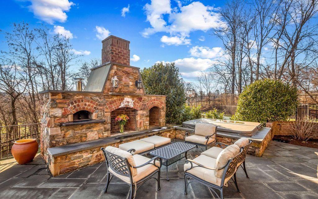 French Country Home Overlooking Hayfields Championship Golf Course in Maryland Listed at 4.2 Million 11