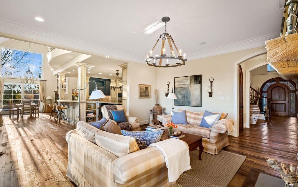 French Country Home Overlooking Hayfields Championship Golf Course in Maryland Listed at 4.2 Million 17
