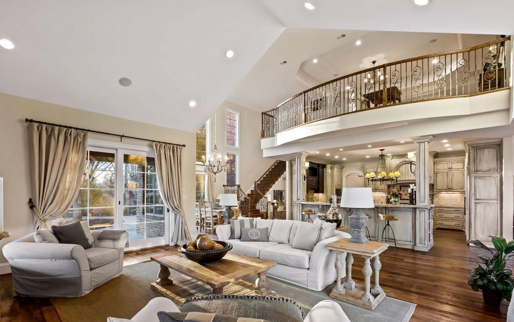 French Country Home Overlooking Hayfields Championship Golf Course in Maryland Listed at 4.2 Million 20