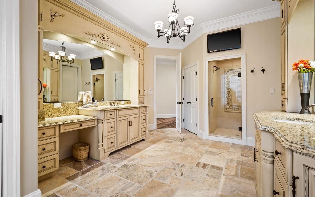 French Country Home Overlooking Hayfields Championship Golf Course in Maryland Listed at 4.2 Million 28