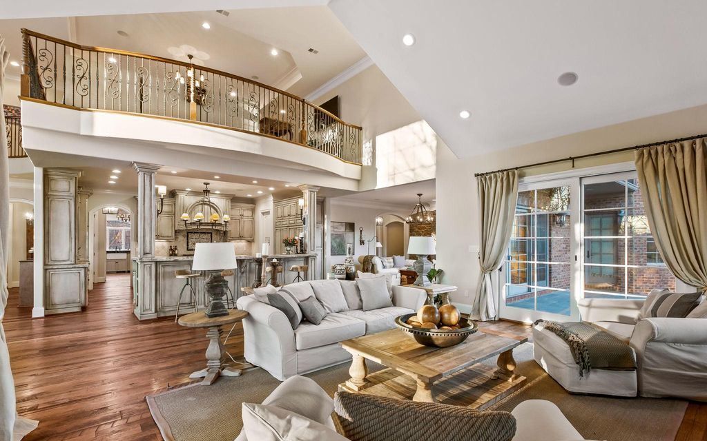 French Country Home Overlooking Hayfields Championship Golf Course in Maryland Listed at 4.2 Million 4