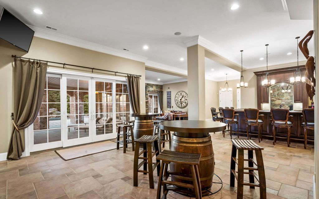 French Country Home Overlooking Hayfields Championship Golf Course in Maryland Listed at 4.2 Million 47