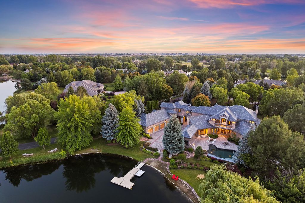 Idyllic Waterfront Retreat Stunning Views of Lake and Mountains in Idaho Offered at 4.125 Million 1