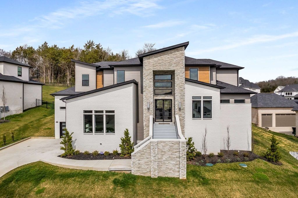 Modern Style Home for Sale in Lookaway Farms Tennessee Priced at 2.6 Million 1